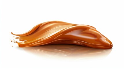 Caramel Sauce Swirl - Sweet Food Photography