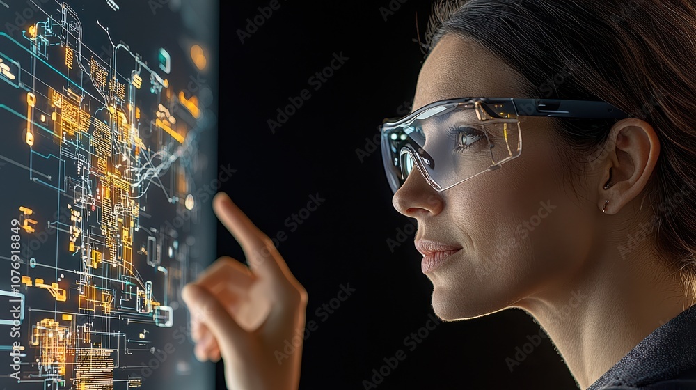 Poster empowering female data analysts to explore interactive charts and visualize insights effectively