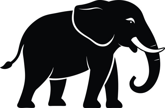 recommend clip art: elephant silhouette , animal silhouette, elephant clipart black