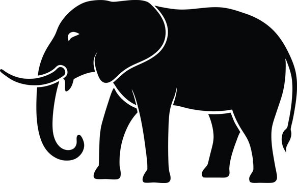 recommend clip art: elephant silhouette , animal silhouette, elephant clipart black