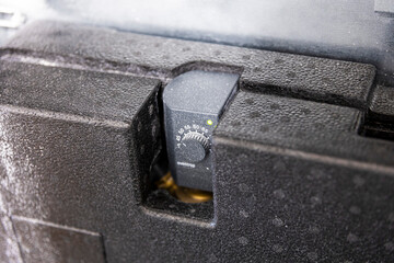 Controller for return flow temperature rise, optimizing heating efficiency by regulating return water temperature for consistent performance and energy conservation.