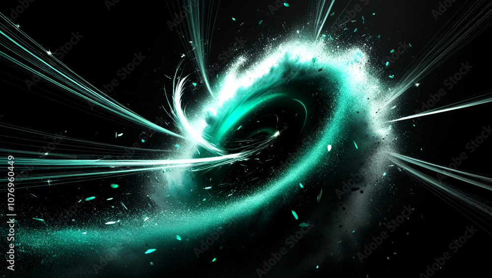 Poster abstract digital wave background representing information technology. dimensional mobility, informat