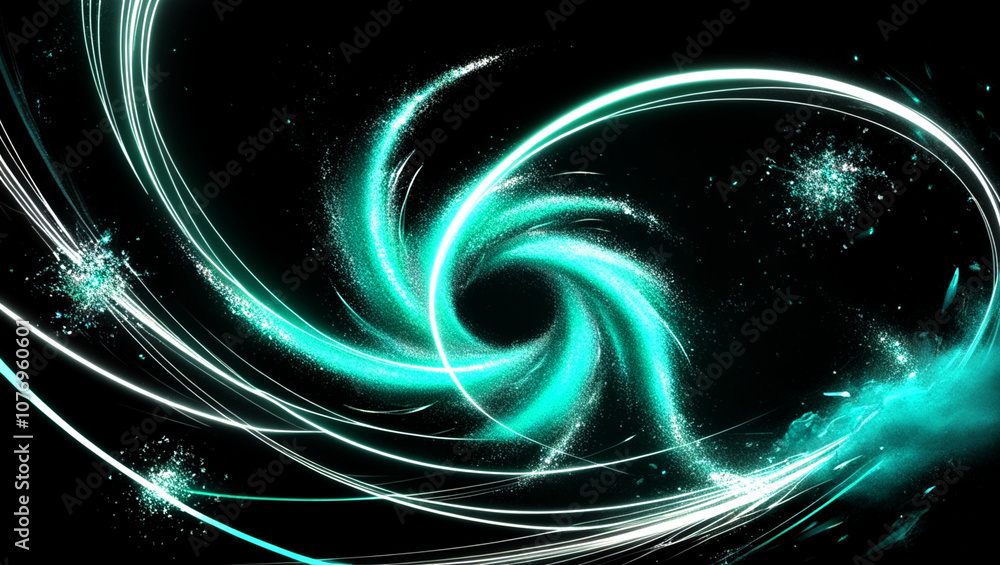 Poster abstract digital wave background representing information technology. dimensional mobility, informat
