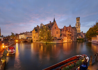 Bruges canals, Flanders, Belgium