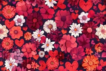 Fototapeta premium flower valentine, Valentines Day