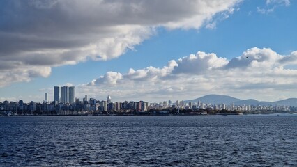 Fototapeta premium landscape in the city
