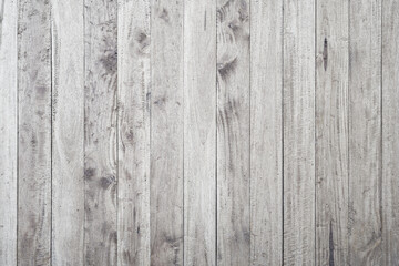 Fototapeta premium Light gray wood texture background surface.