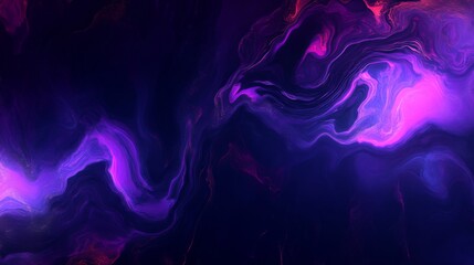 Fototapeta premium Abstract Swirls of Purple and Pink: A Dreamy Digital Art Background