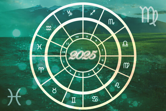Hor&oacute;scopo y predicciones 2025. Eje de signos mutables: Virgo- Piscis. Carta astral y s&iacute;mbolos astrol&oacute;gicos. Elementos tierra y agua. Astrolog&iacute;a.  Eclipses. Nodos lunares 2025 
