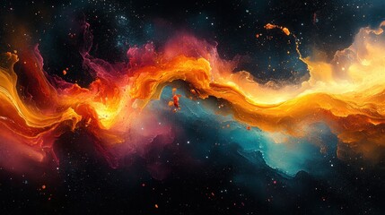 background with space