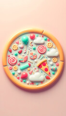 candy pizza