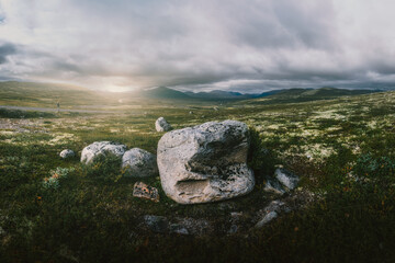 Landscape of Snohetta (Hjerkinn - Norway)