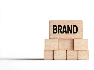 Wooden Blocks with Light Background and Text