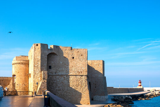 Castello Carlo V and Faro Rosso Lighthouse