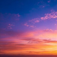 Obraz premium Sunglowing in the evening