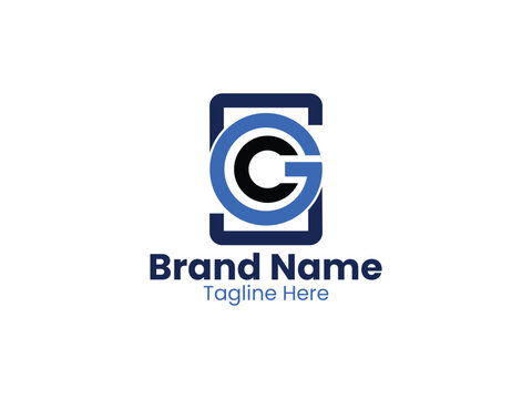 Letter SGC monogram logo design CGS vector logo designs, SGC logo, CGS letter
