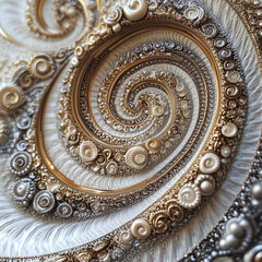 Obraz premium background with ornament