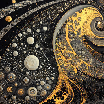 fractual background or backdrop