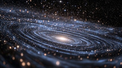 Fototapeta premium Universe nebula, Milky Way