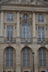 facade of a french building