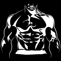 silhouette of a person in the gym
