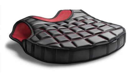 Weighted vest in a sleek design, isolated on white background, symbolizing endurance and strength training gear