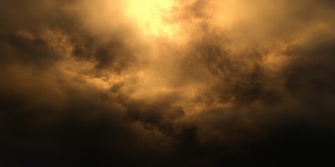 Obraz premium A dramatic spotlight breaking through darkness creates an intense and focused atmosphere