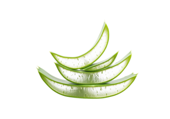 Fresh Aloe Vera slice