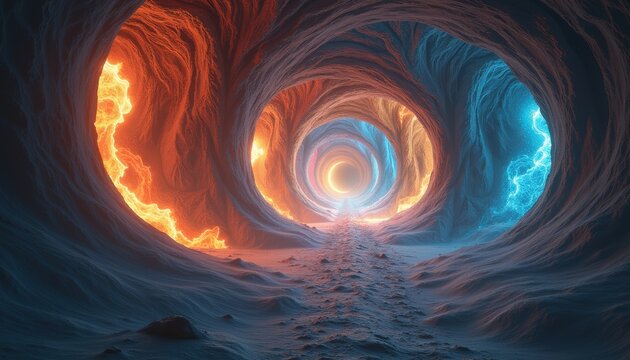 Travel through wormholes into different regions of the universe, each revealing diverse cosmic landscapes and celestial wonders.