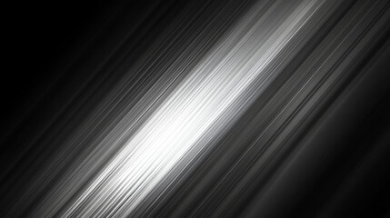 Abstract texture with light streaks creating dynamic pattern in black and white. interplay of light and shadow evokes sense of movement and depth