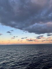 Fototapeta premium sunset over the sea