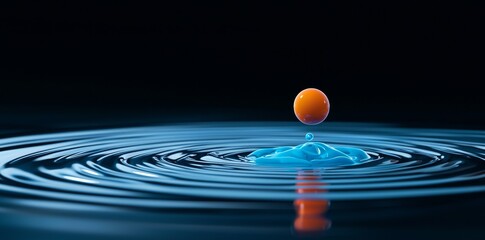 Obraz premium A science background with a focus on particles and waves, quantum technology, and plasma