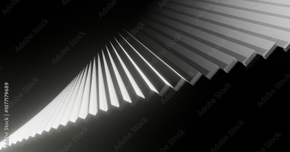Aufkleber abstract dark background geometric pattern of design 3d render