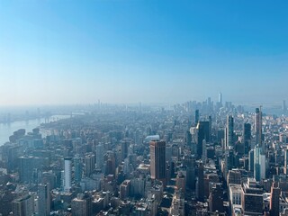 Obraz premium city skyline