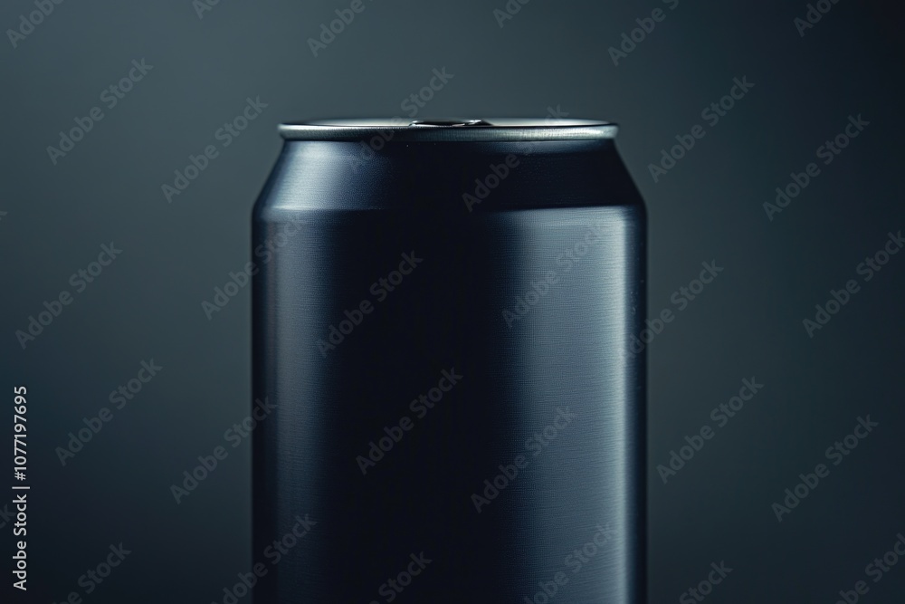Poster a can of soda placed on a table