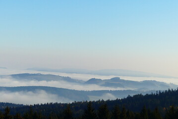 Nebeldeck &uuml;ber die Bucklige Welt