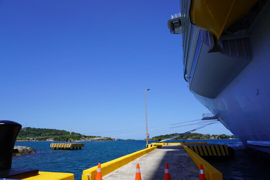 ship in the port