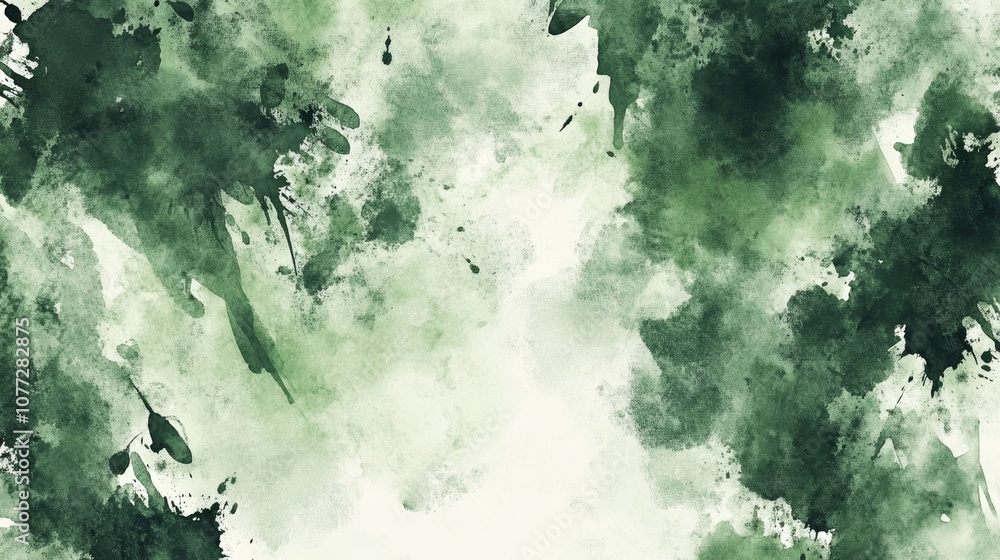 Poster abstract watercolor background with paint splashes for creative projects generative ai