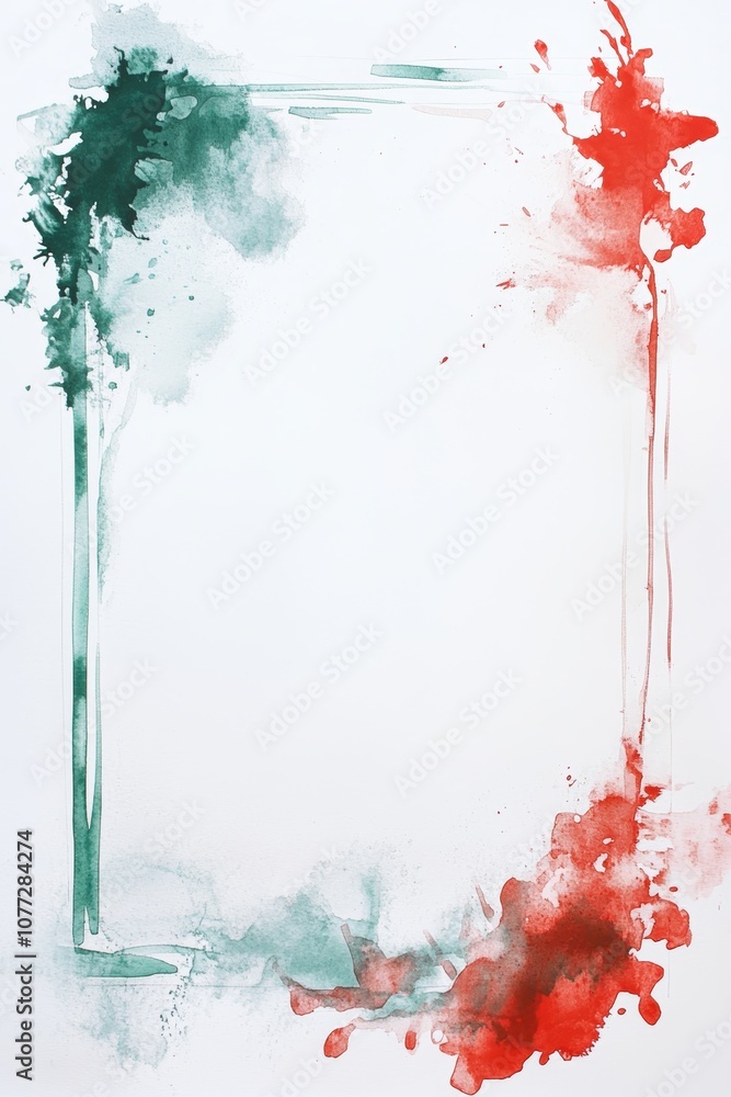 Poster watercolor background with muted color tones for design and art projects generative ai