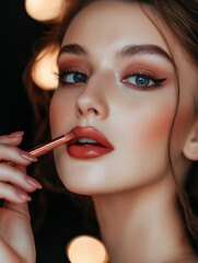 Obraz premium Luxuriöses Beauty-Still-Life: Elegante Kosmetikprodukte in premium Inszenierung strahlen Qualität und zeitlose Schönheitspflege aus