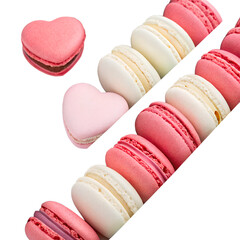 Heart-Shaped Macaron Gift Box – Ideal for Romantic Celebrations and Sweet Moments.