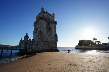 Belem Tower in Lisbon, Portugal