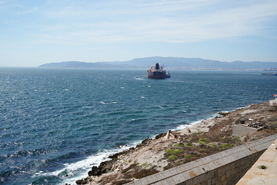 Gibraltar views on a  sunny day.