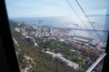 Gibraltar views on a  sunny day.