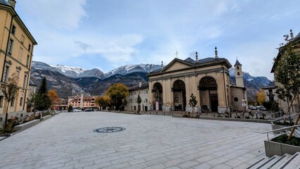 Fototapeta premium SAINT-JEAN-DE-MAURIENNE (Savoie)