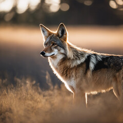 Fototapeta premium Coyote Closeup