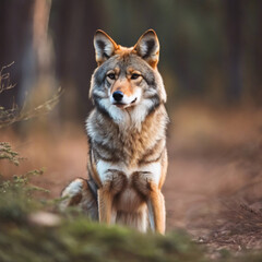 Obraz premium Coyote Closeup