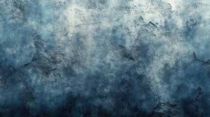 Obraz premium Abstract blue and grey textured background with a rough, cracked surface.