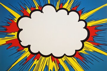 Blank Comic Speech Cloud