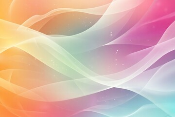 Pastel colors wave background